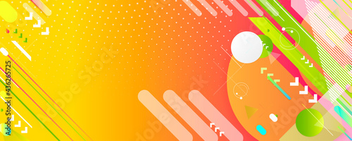 Summer backgrounds colorful 3d holiday vector Illustration graphic design poster flyer leaflet party