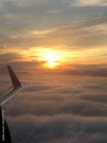 Sunset from the Sky