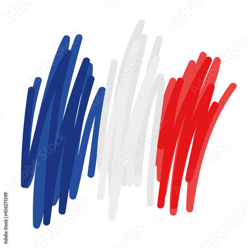 french flag representation