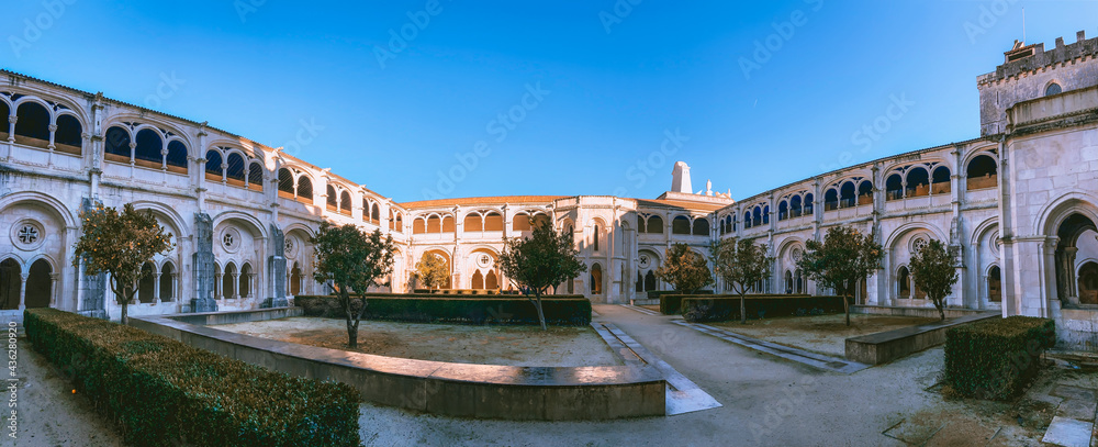 Alcobaca monastery in Portugal western Europe