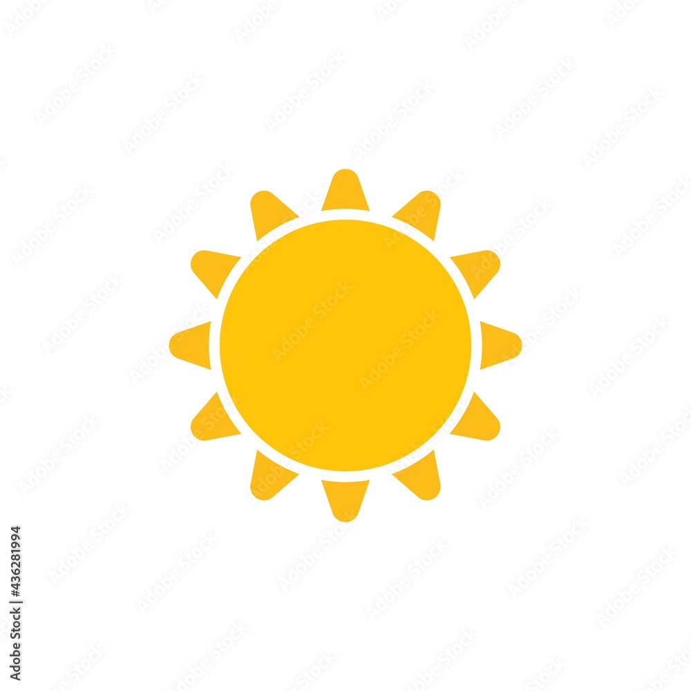 sun illustration logo sun illustration logo