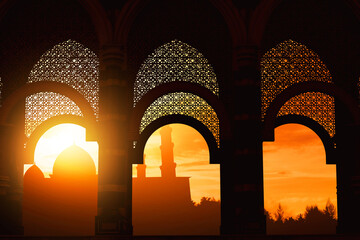 Islamic design. Ramadan kareem background
