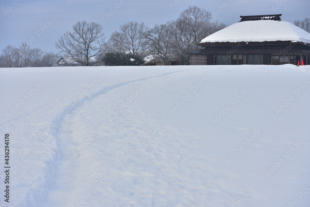 雪国の冬