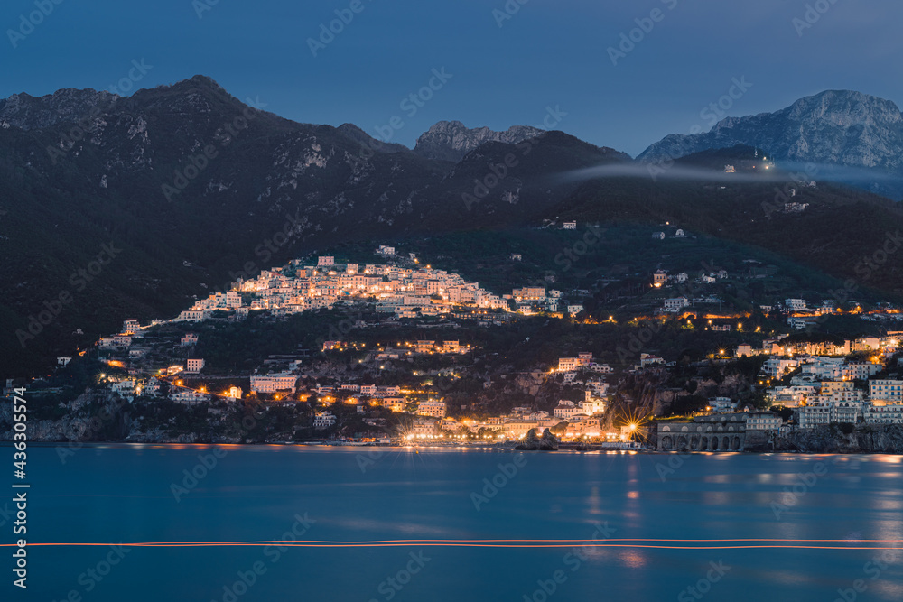 Amalfi coast town of Raito