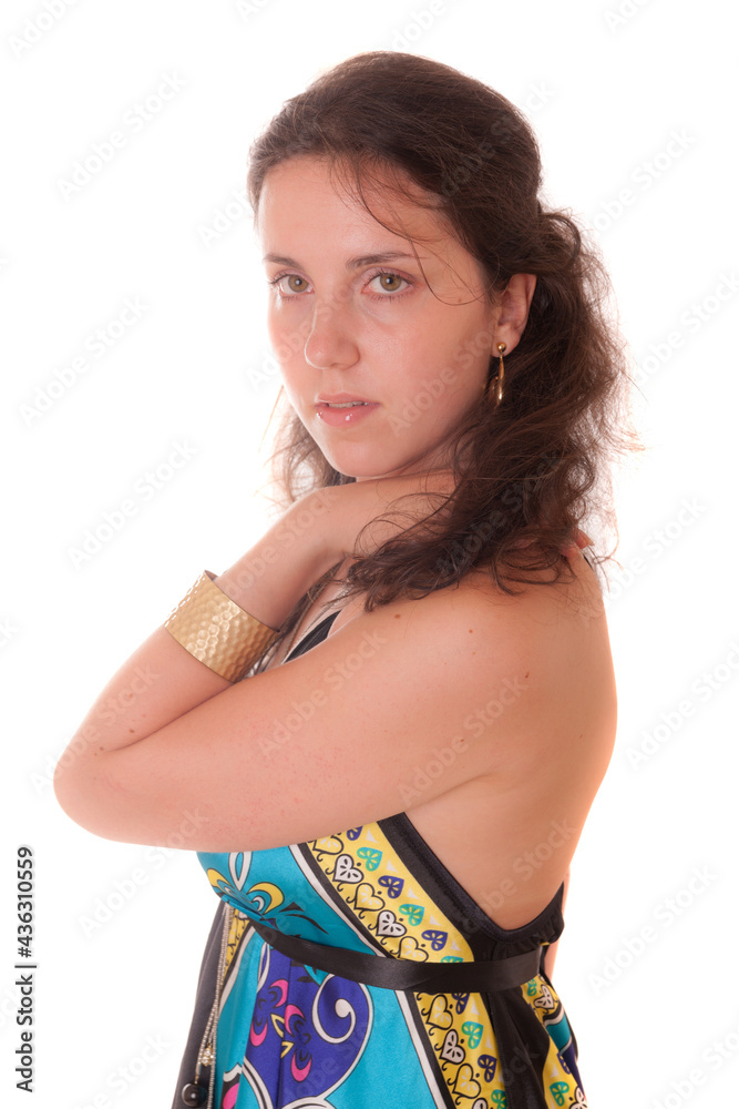 studio portrait of a girl studio portrait of a girl