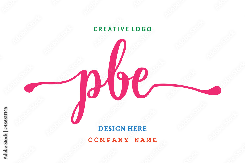 PBE lettering logo is simple, easy to understand and authoritative PBE lettering logo is simple, easy to understand and authoritative