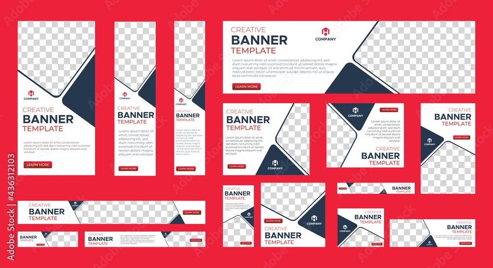 Abstract banner design web template Set, Horizontal header web banner. Modern Gradient red cover header background for website design, Social Media Cover ads banner, flyer, invitation card
Abstract banner design web template Set, Horizontal header web banner. Modern Gradient red cover header background for website design, Social Media Cover ads banner, flyer, invitation card