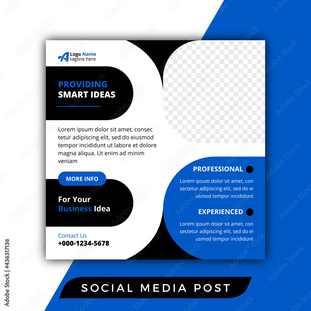 smart business idea social media post