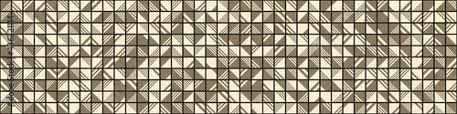 Abstract Geometric Pattern generative computational art illustration