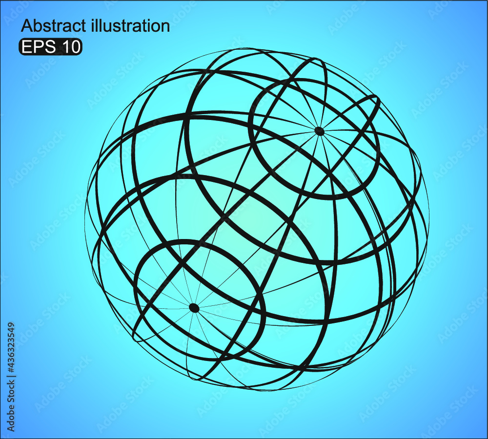 Abstract futuristic background with lines. Vector illustration. Abstract futuristic background with lines. Vector illustration.