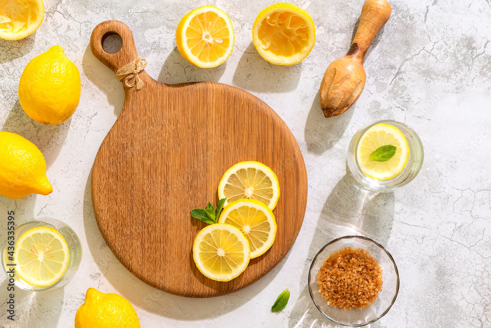 Refreshing homemade summer lemonade. Detox fruit infused water. Refreshing homemade summer lemonade. Detox fruit infused water.