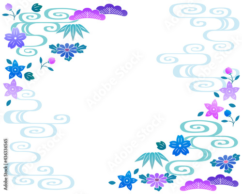 沖縄の背景イラスト