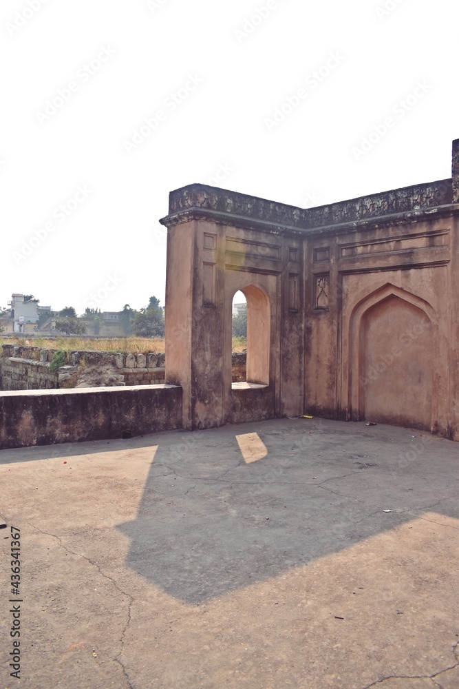 Fototapeta premium Group of old Tombs and Mosques in jhajjar district, haryana, india