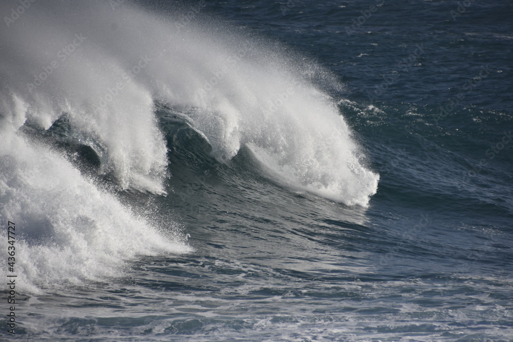 the waves of the sea demonstrate their power the waves of the sea demonstrate their power