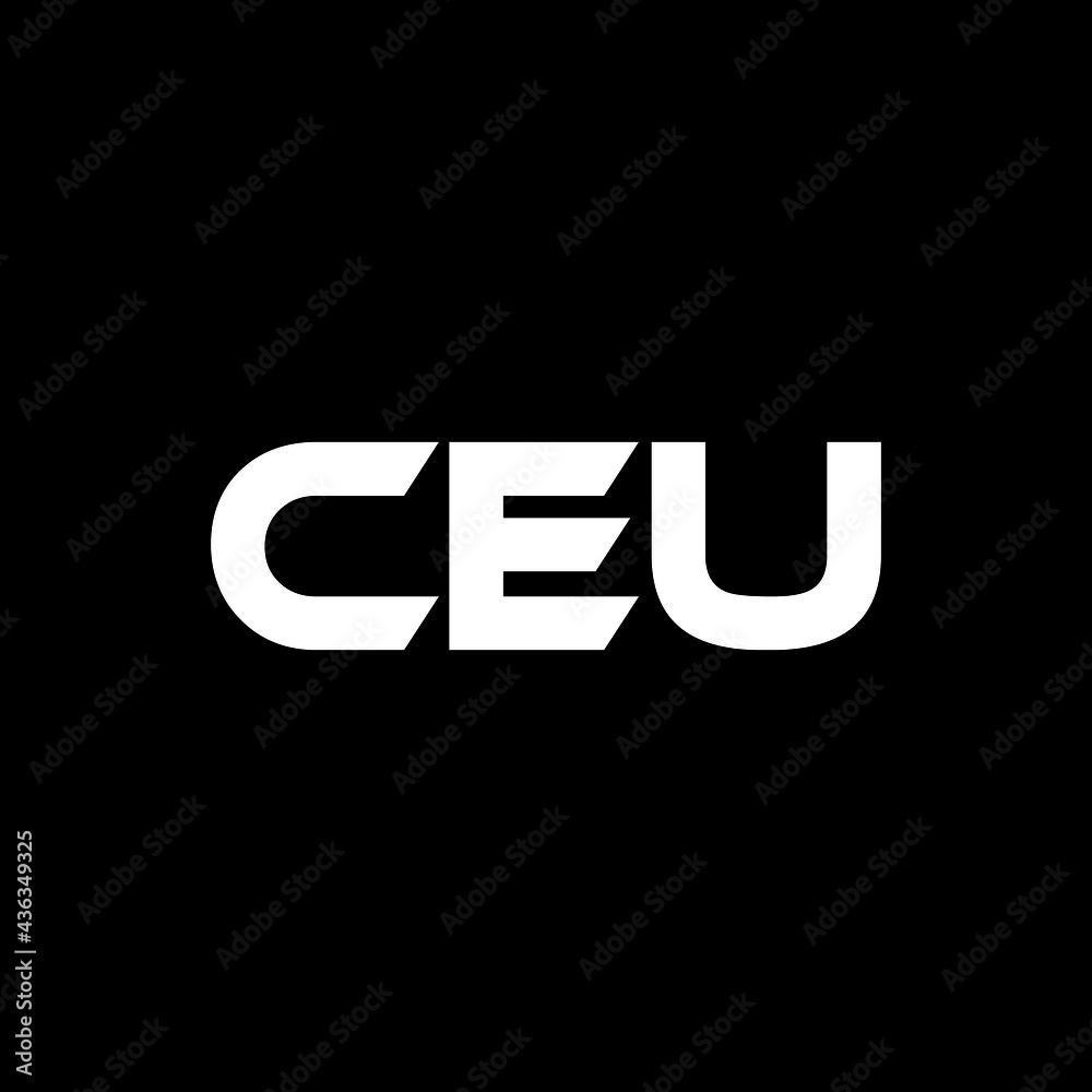 CEU letter logo design with black background in illustrator, vector logo modern alphabet font overlap style. calligraphy designs for logo, Poster, Invitation, etc.
CEU letter logo design with black background in illustrator, vector logo modern alphabet font overlap style. calligraphy designs for logo, Poster, Invitation, etc.