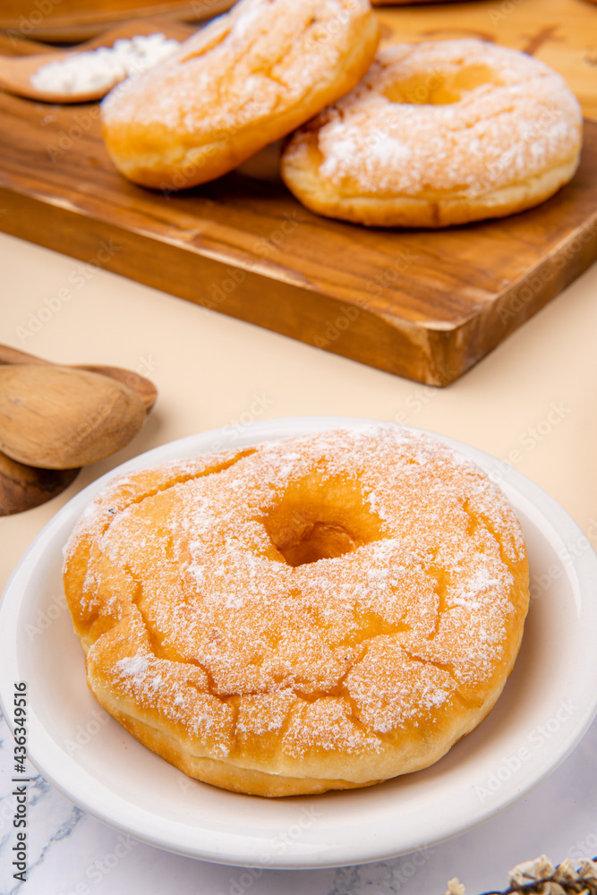 delicious homemade doughnut or donut.
Donut is popular in many countries and is prepared in various forms as a sweet snack that can be homemade or purchased in bakeries, supermarkets. delicious homemade doughnut or donut.
Donut is popular in many countries and is prepared in various forms as a sweet snack that can be homemade or purchased in bakeries, supermarkets.