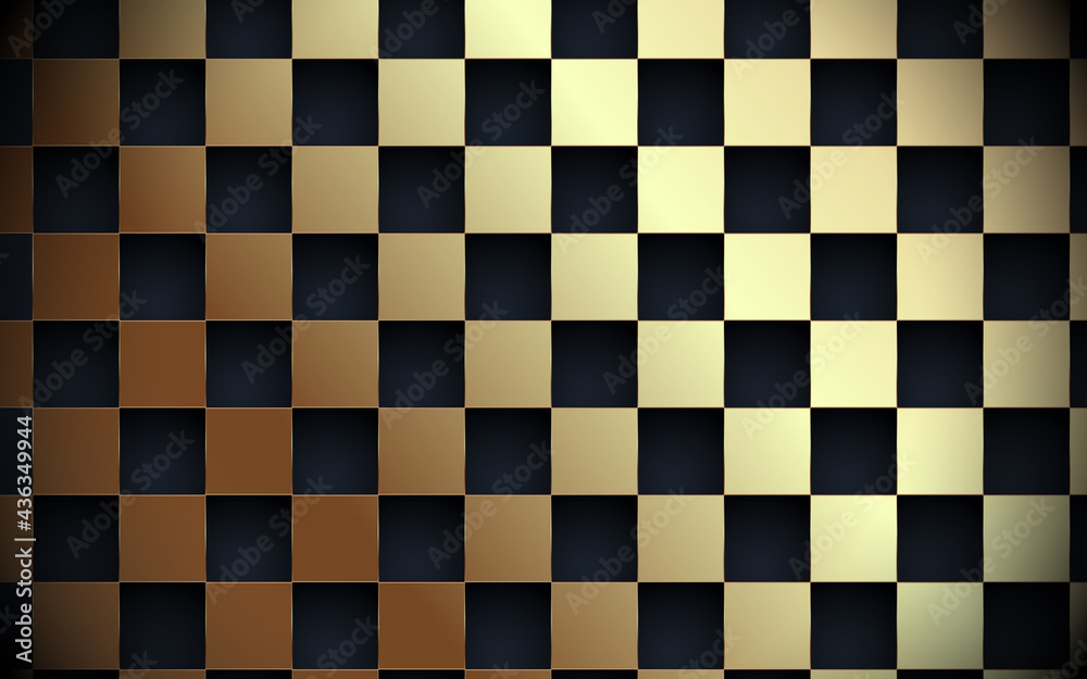Abstract gold and black grid pattern in luxury concept background. Vector illustration Abstract gold and black grid pattern in luxury concept background. Vector illustration
