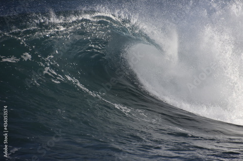 Photography the power of the sea
