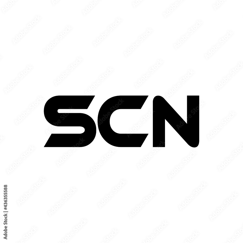 SCN letter logo design with white background in illustrator, vector logo modern alphabet font overlap style. calligraphy designs for logo, Poster, Invitation, etc. SCN letter logo design with white background in illustrator, vector logo modern alphabet font overlap style. calligraphy designs for logo, Poster, Invitation, etc.