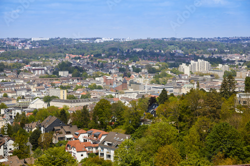 Barmen is one of the ten districts of Wuppertal. It used to form the large city of Barmen together with the current districts of Heckinghausen  Oberbarmen and parts of Langerfeld-Beyenburg. Panorama.