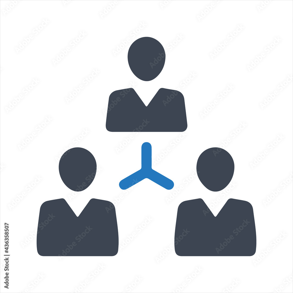 Teamwork icon, vector and glyph Teamwork icon, vector and glyph