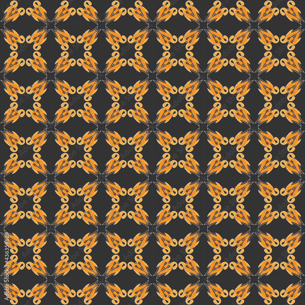 Seamless unique pattern abstract and nature
