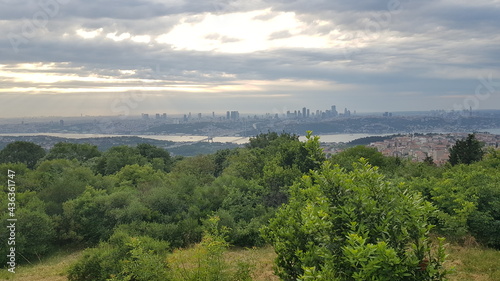 panorama of the mountains
