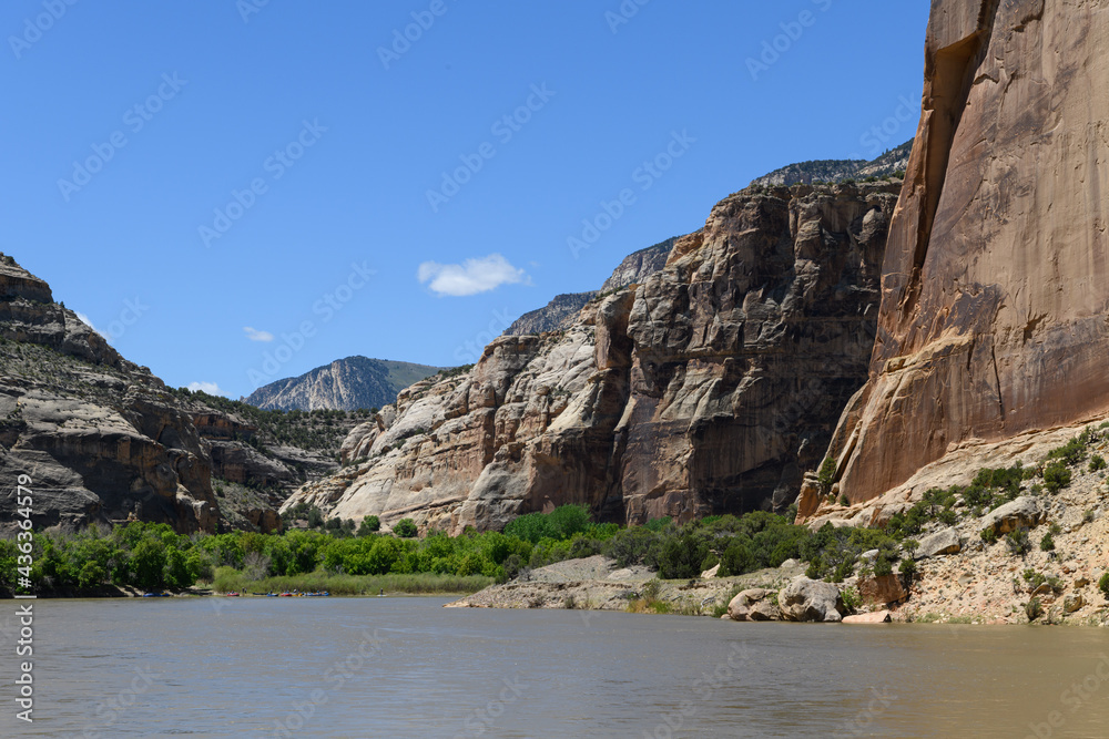 The Scenic Beauty of Colorado. Beautiful Dramatic Landscapes in Dinosaur National Monument, Colorado