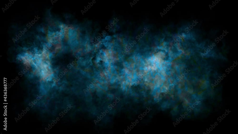 Dark background with animated colorful smoke Dark background with animated colorful smoke