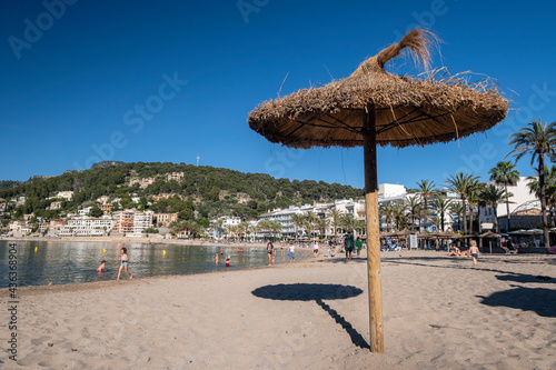 Repic beach, Soller valley, Mallorca, Balearic Islands, Spain photo