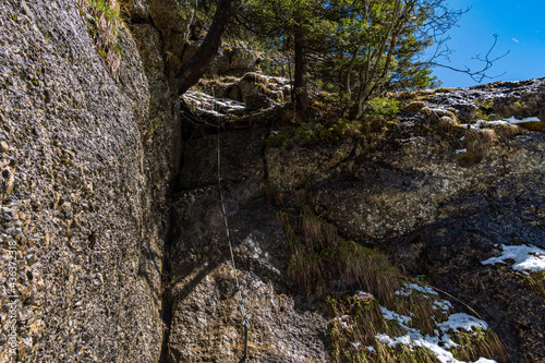 Mountain tour along the Alpenfreiheit premium trail near Oberstaufen photo