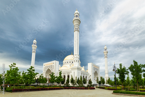 mosque  Pride of Muslims Chechnya

