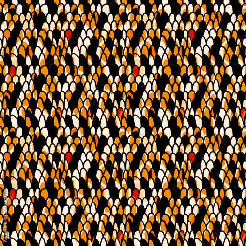 Wallpaper Mural Snake Scale SeamlesTexture. Suitable for wrapping paper for gifts, for decoration of children's parties, as well as for printing cards, envelopes, invitations, and for printing on fabric. Torontodigital.ca