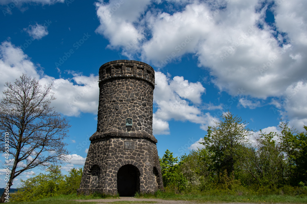 The Dronketurm near Daun on a sunny spring day The Dronketurm near Daun on a sunny spring day