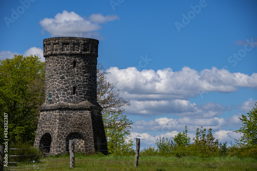 The Dronketurm near Daun on a sunny spring day photo