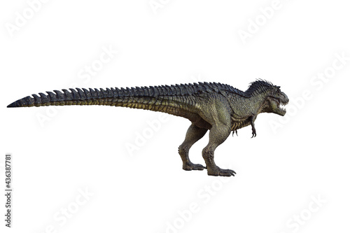 tyrannosaurus rex, in different poses for better adaptation to your collagen. 3d illustration, 3d rendering. © W.S. Coda