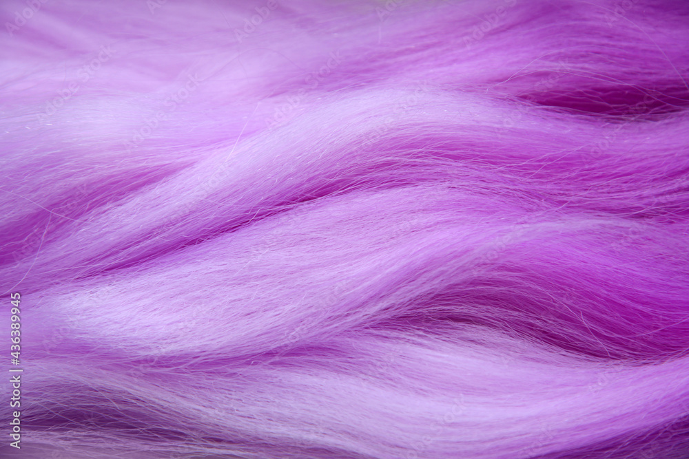 synthetic fiber waves