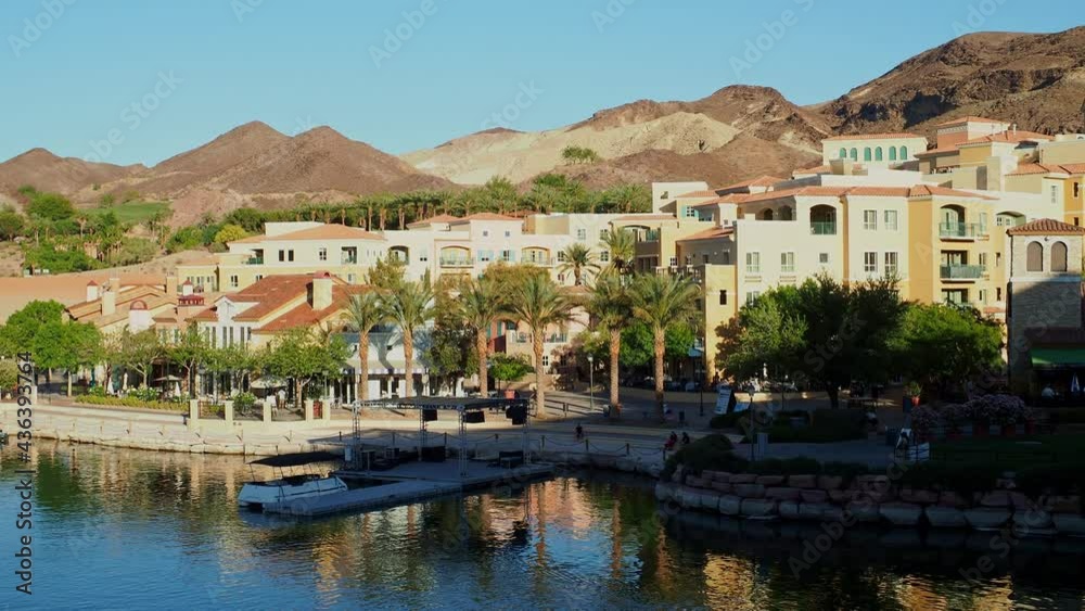 Landscape around the Lake Las Vegas area Landscape around the Lake Las Vegas area