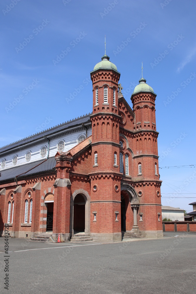 Obraz premium 大刀洗町の今村カトリック教会