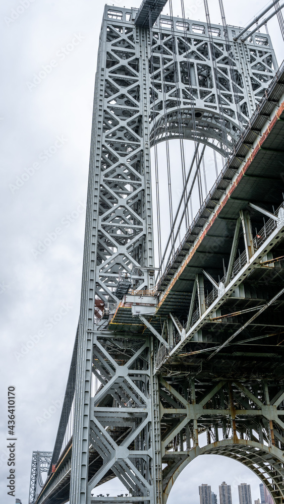 George Washington Bridge Struture from NJ George Washington Bridge Struture from NJ