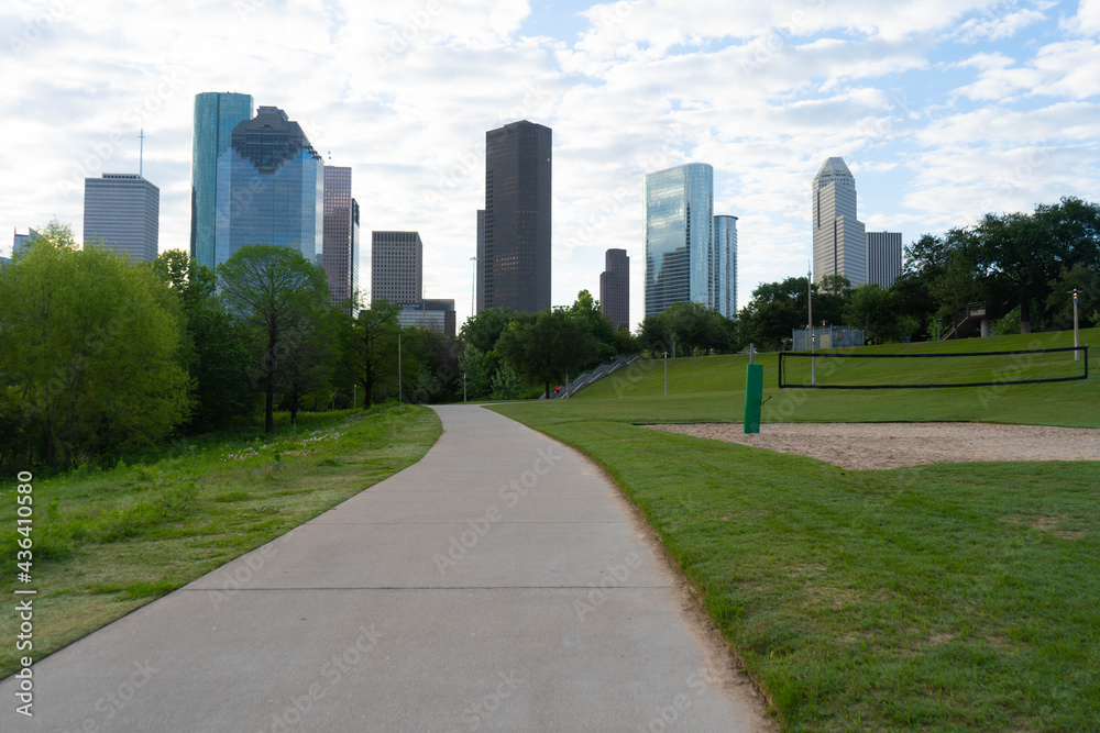 city, skyline, park, building, urban, architecture, downtown, buildings, skyscraper, cityscape, sky, business, landscape, green, road, skyscrapers, street, Houston city, skyline, park, building, urban, architecture, downtown, buildings, skyscraper, cityscape, sky, business, landscape, green, road, skyscrapers, street, Houston