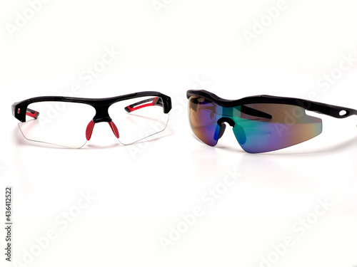 Picture of anti UV sunglasses that suitable for outdoor activity to protect eyes from ultraviolet light photo