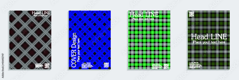Minimal covers design. Cool halftone gradients. Minimal covers design. Cool halftone gradients.
