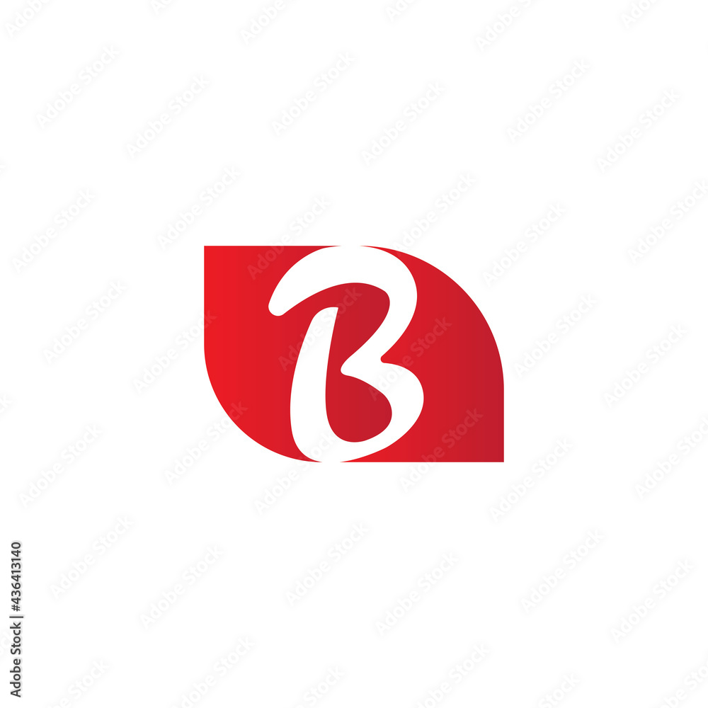 premium logo vector symbol letter B