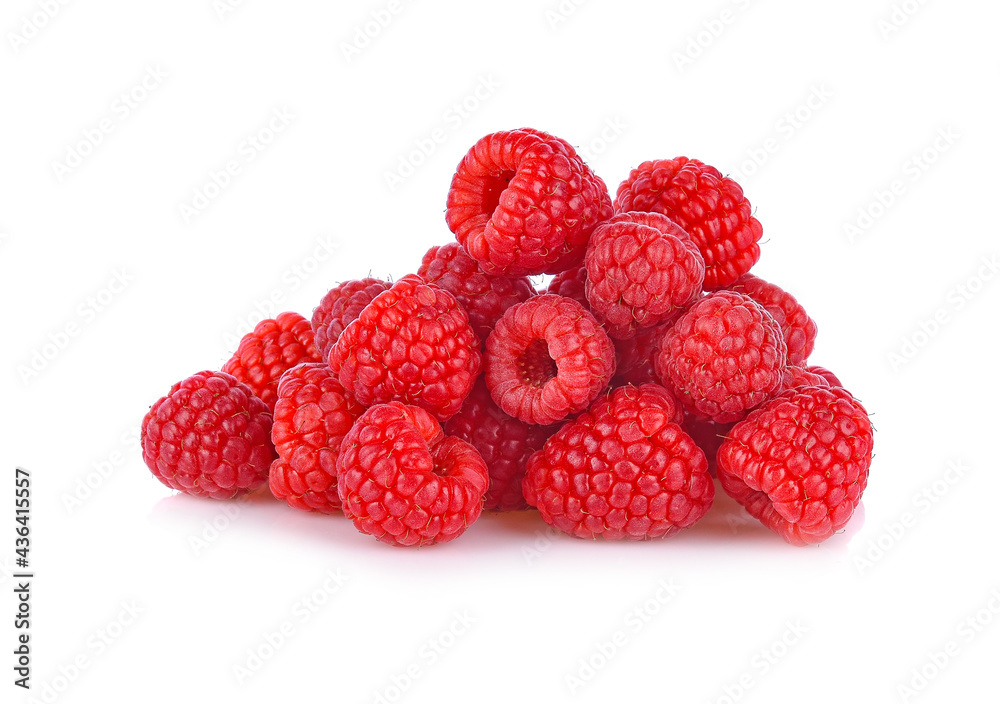 Raspberry isolated on white background Raspberry isolated on white background