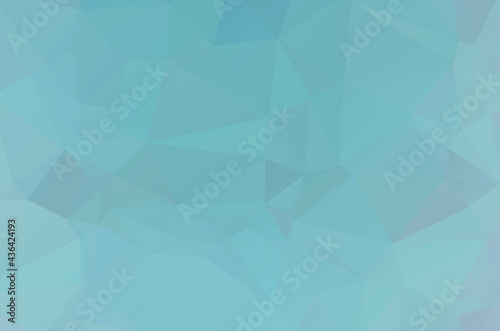 Blue vivid polygonal mosaic background, creative design templates Illustration