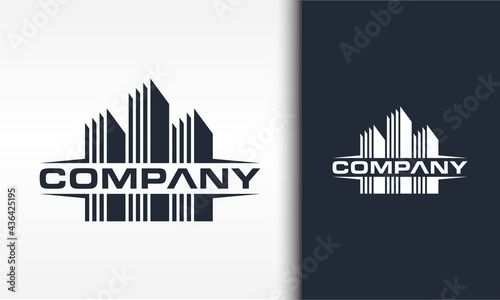strong city building logo
