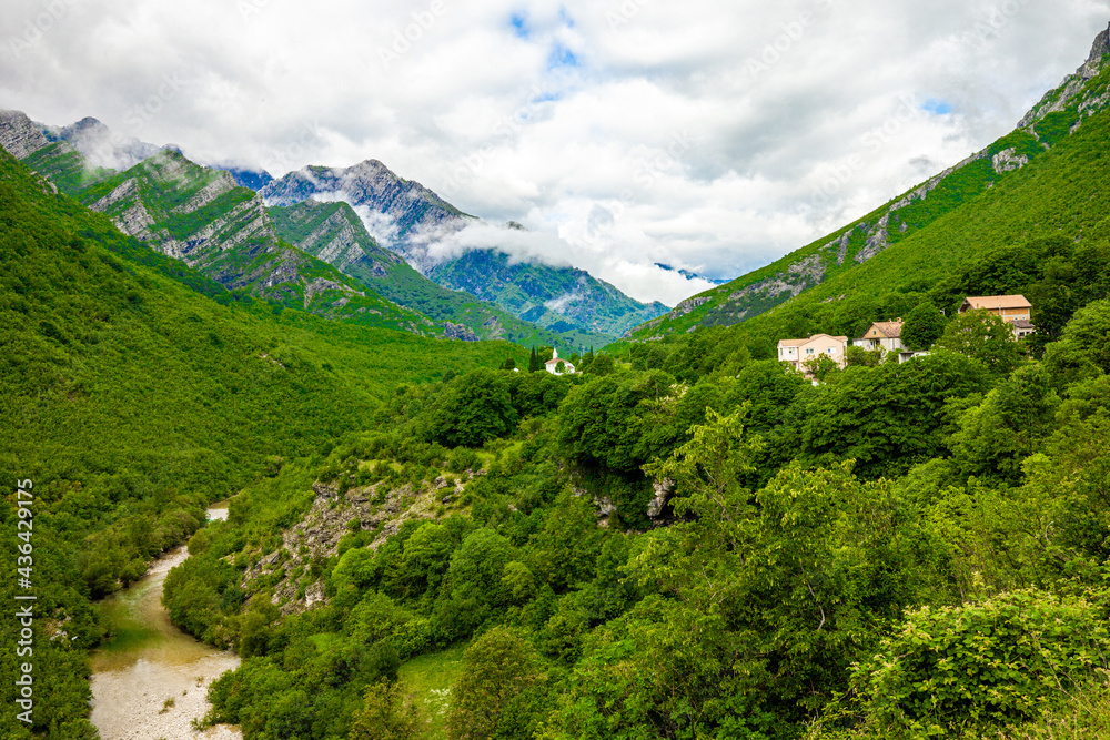 extraordinary landscape in Bosnia