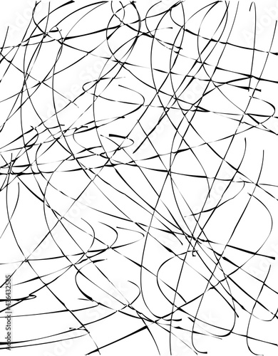Chaotic Lines, Random Chaotic Lines, Scattered Lines, Random Chaotic Lines Asymmetrical Texture