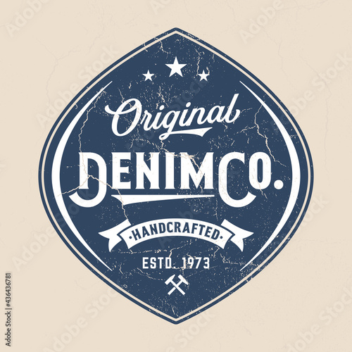 Original Denim Co. - Tee Design For Printing